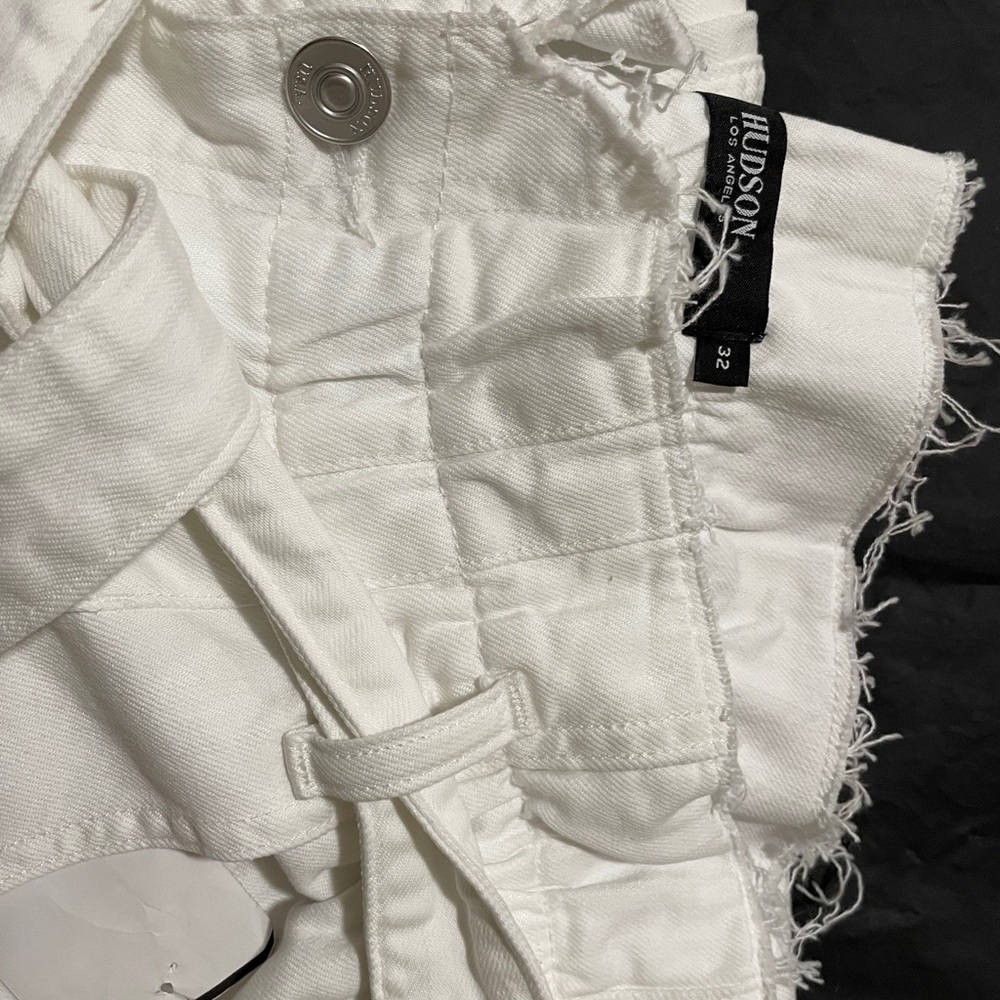 Hudson White Jeans